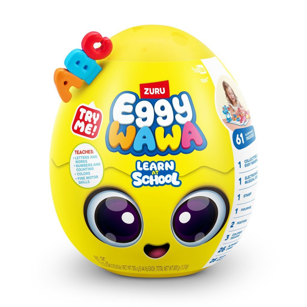 Eggywawa Surprise Yellow - 60 Surprises for Learning Adventure