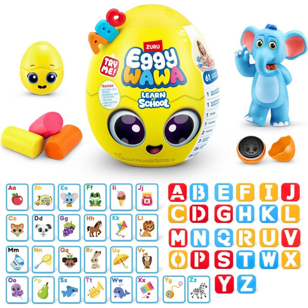 Eggywawa Surprise Yellow - 60 Surprises for Learning Adventure