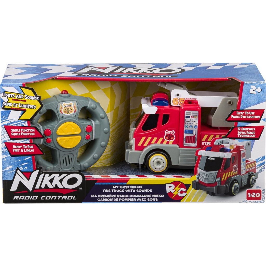 Nikko RC My First Fire Truck 1:20 + Sound