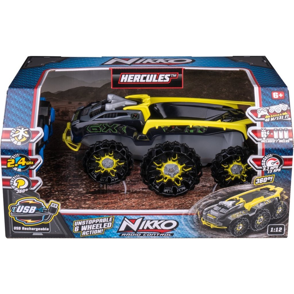 Nikko RC Hercules 1:12 Yellow/Grey