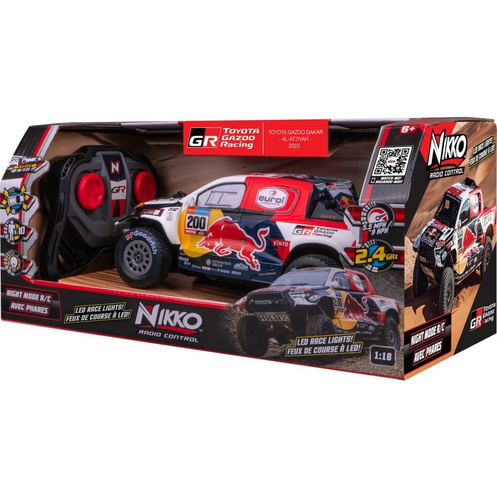Nikko RC Dakar Toyota Gazoo Racing Al-Attiyah 1:18