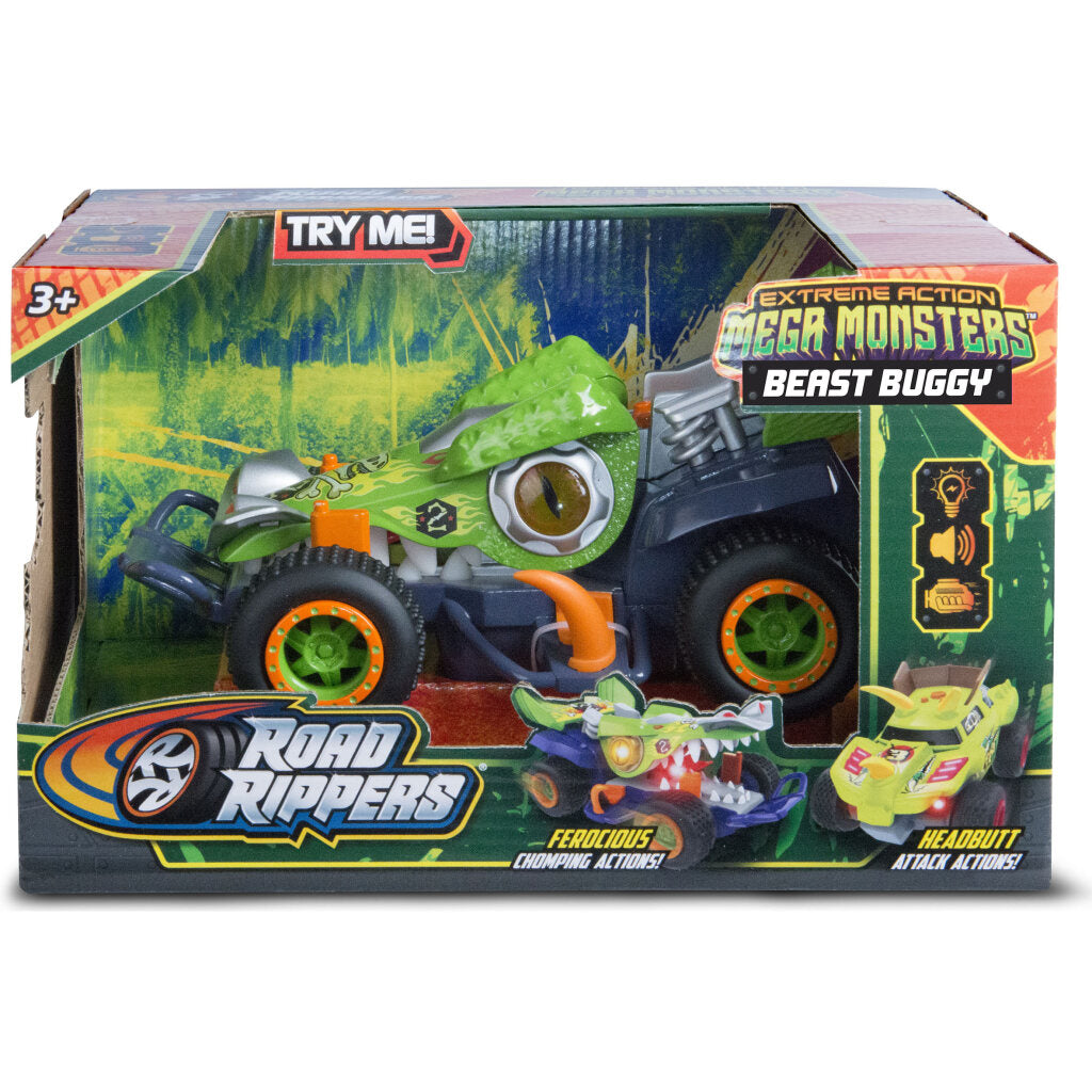 Road Rippers Extreme Action Monster Buggy + Light and Sound