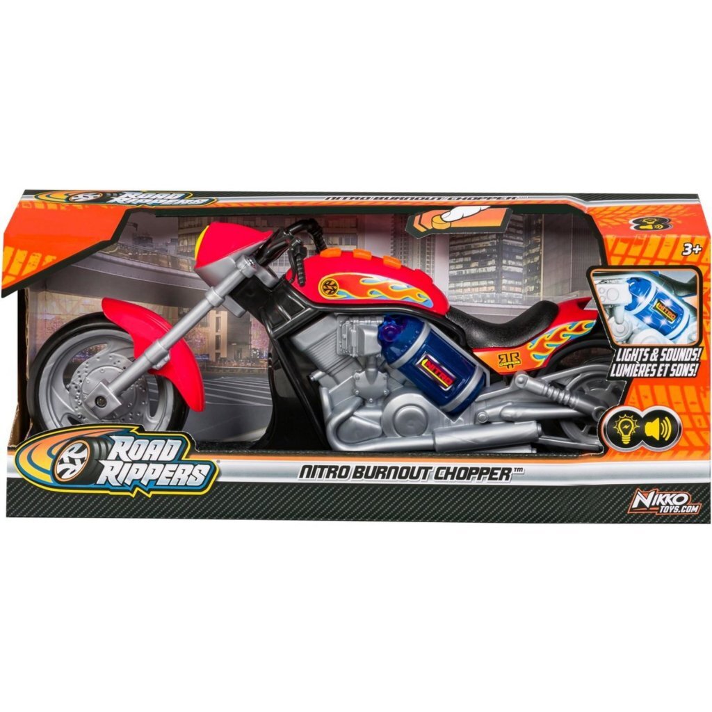Road Rippers Nitro Burnout Chopper + Light and Sound