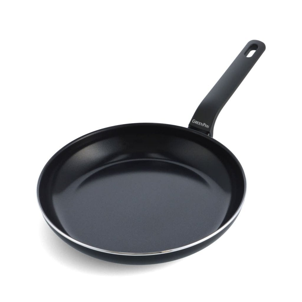 GreenPan Essence Frying Pan 30 cm Black - PFAS-Free - Dishwasher Safe