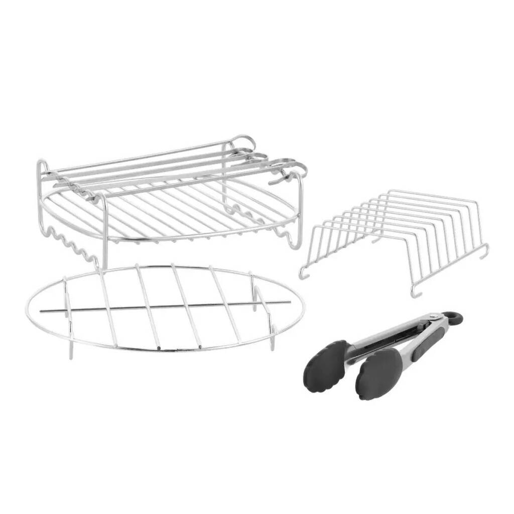 GreenPan Connect Airfryer XXL Grill Set Stainless Steel