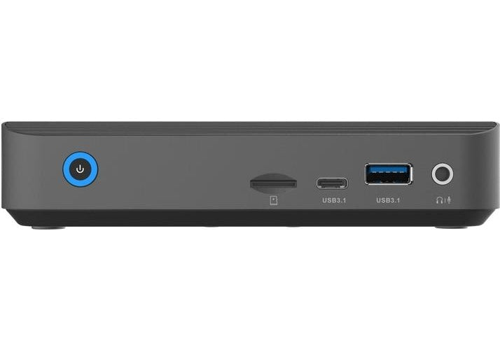 ZOTAC ZBOX C Series CI343 Edge - Barebone - Mini-PC - 1 x N-series N100 / 800 MHz - RAM 0GB - UHD Graphics - Wi-Fi 6, Bluetooth 5,2, 1GbE - WLAN: 802,11a/b/g/n/ac/ax, Bluetooth 5,2 (ZBOX-CI343-BE) afbeelding 1