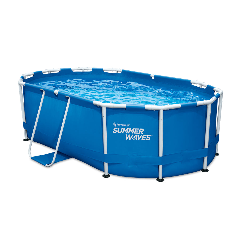 Summer Waves Active Oval Frame Pool 300 x 200 x 84 cm + Filter Pump