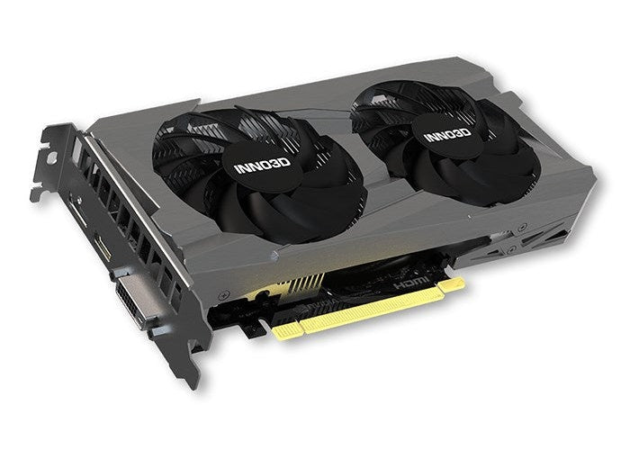 InnoVISION Inno3D GeForce RTX 3050 TWIN X2 - Grafikkarten - GF RTX 3050 - 6GB GDDR6 - PCIe 4,0 - DisplayPort, HDMI, DVI (N30502-06D6-1711VA60) afbeelding 1