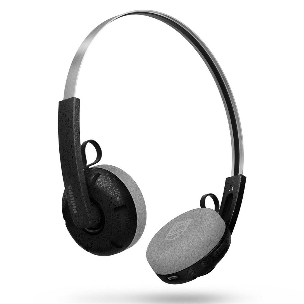 Philips The Ringo Headphones - Wireless - Black - Model TAH2000BK/00