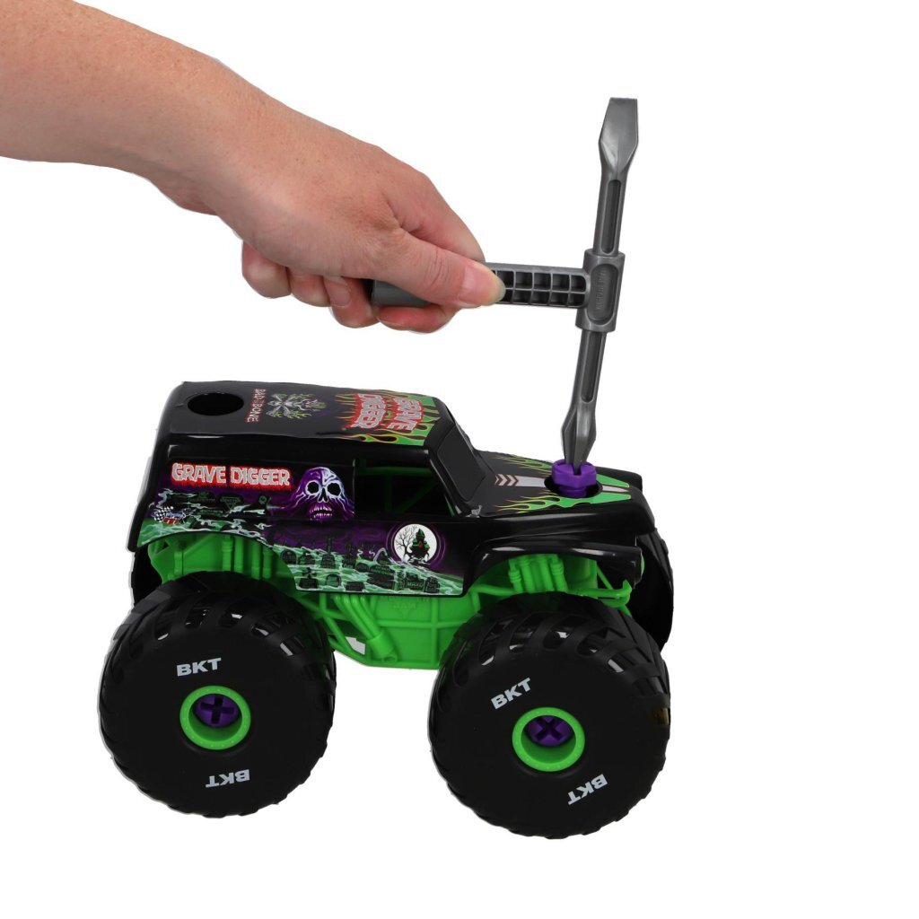 Monster Jam Mechanix Build and Re-Build Grave Digger - 1:18 Scale