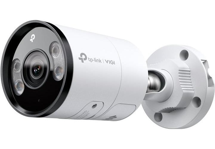 TP-Link VIGI C345 V1 - Netzwerk-Überwachungskamera - schwenken / neigen - Bullet - Außenbereich - wasserfest - Farbe (Tag&Nacht) - 4 MP - 2688 x 1520 - M12-Anschluss - feste Brennweite - Audio - LAN 10/100 - H.264, H.265, H.265+, H.264+ - G afbeelding 1