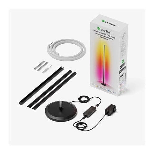 Smart floor lamp Nanoleaf 22W 1700Lm (black) afbeelding 1
