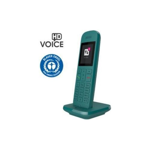 Deutsche Telekom Speedphone 12 - Schnurloses Erweiterungshandgerät - DECT\CAT-iq - Petrol (40823575) afbeelding 1
