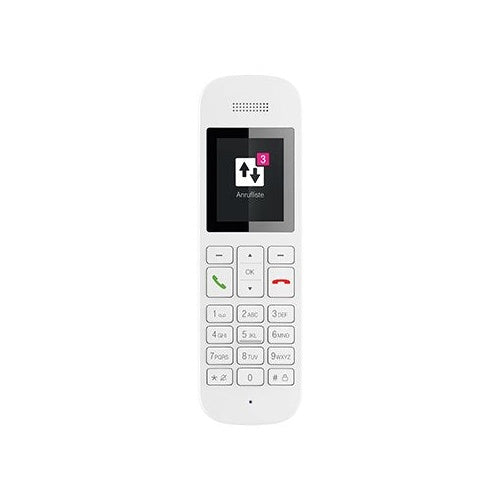 Telekom Sinus A12 - Analoges/DECT-Telefon - Kabelloses Mobilteil - Freisprecheinrichtung - 100 Eintragungen - white (40823659) afbeelding 2