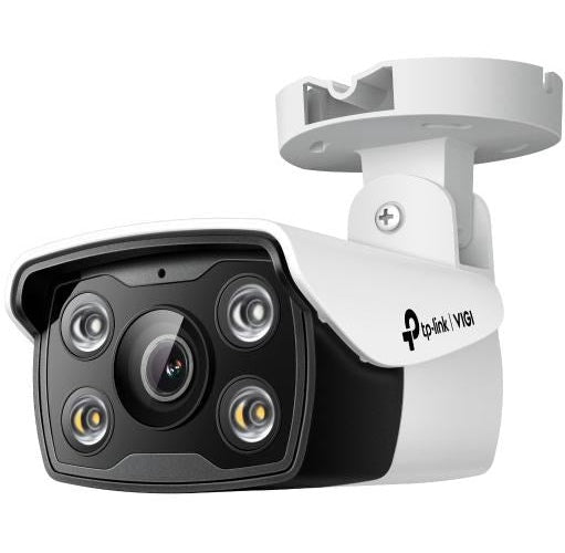 TP-LINK | VIGI 4MP Outdoor Full-Color Network Camera | VIGI C340 | month(s) | Bullet | 4 MP | 6 mm | IP66 | H.265+/H.265/H.264+/H.264 | MicroSD afbeelding 1