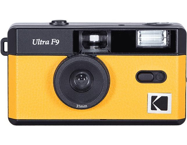 Kodak F9 Kompakt-Filmkamera 135 mm black - Gelb (118839) afbeelding 1