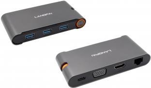 EXSYS GmbH USB 3.2 Gen1 Metal Hub 1 Port for Notebook, Matebook, MacBook (EX-1220HM)