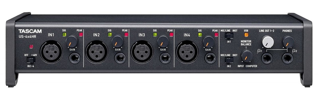 Tascam US-4X4HR recording audio interface afbeelding 2
