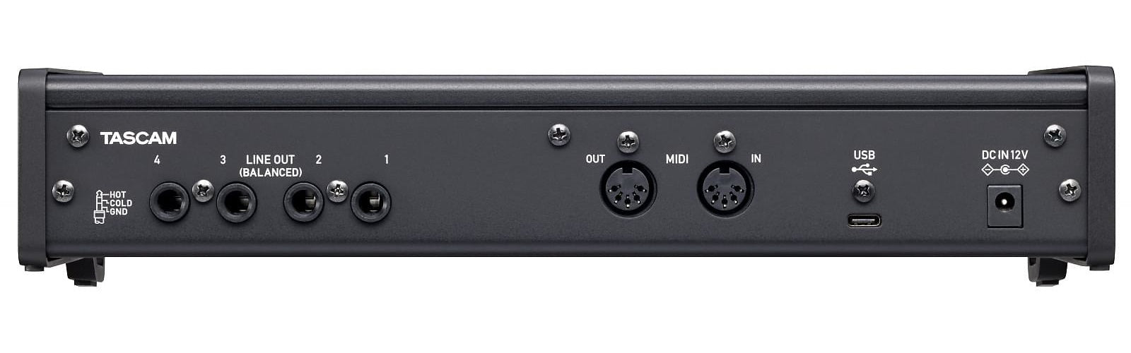 Tascam US-4X4HR recording audio interface afbeelding 3