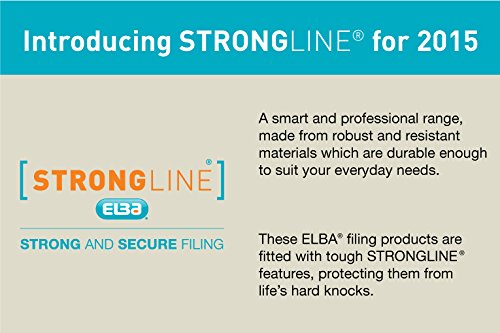 ELBA rado star binder, 80 mm spine width, orange, DIN A4, PP inside, clear pocket, replaceable insert (10468 OG)