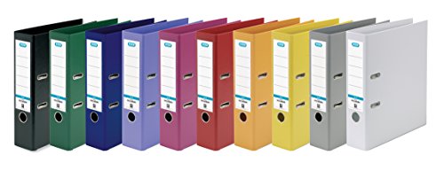 ELBA rado star binder, 80 mm spine width, orange, DIN A4, PP inside, clear pocket, replaceable insert (10468 OG)