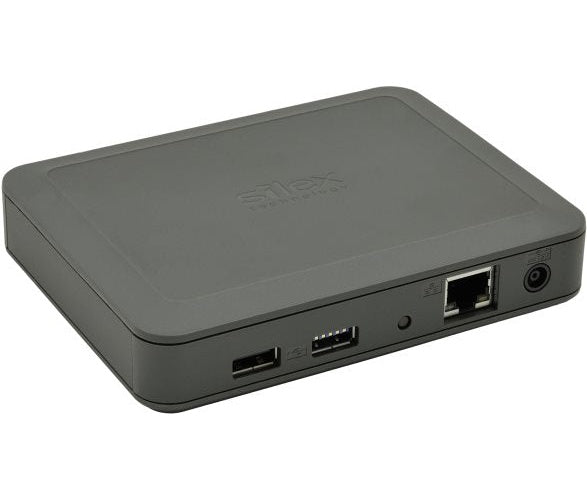 Silex DS-600 - Geräteserver - 2 Anschlüsse - 10Mb LAN, 100Mb LAN, GigE, USB2.0, USB3.0 (E1335) afbeelding 1