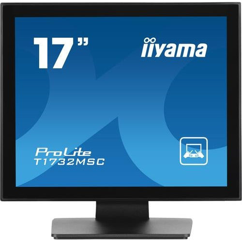 iiyama ProLite Computerbildschirm 43,2 cm (17") 1280 x 1024 Pixel LED Touchscreen Tisch Schwarz (T1732MSC-B1S) afbeelding 1