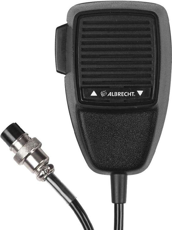 Albrecht AE Electret Microphone, Up/Down (4197)