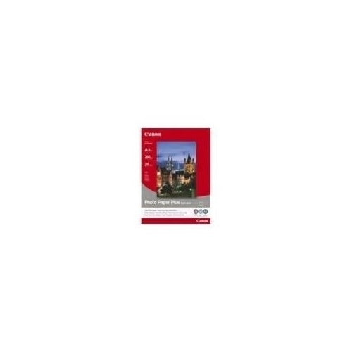 Canon Photo Paper Plus SG-201 - Seidenmattfotopapier - A3 (297 x 420 mm) - 260 g/m2 - 20 Blatt (1686B026) afbeelding 1