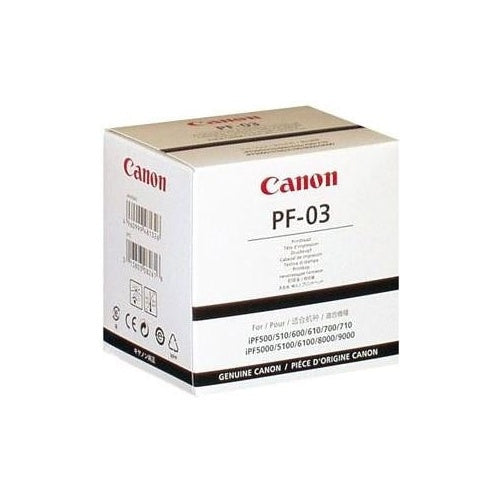 Canon PF-03 - Druckkopf - für imagePROGRAF iPF5000, iPF5100, iPF6100, iPF815 MFP M40, iPF9000 (2251B001) afbeelding 1