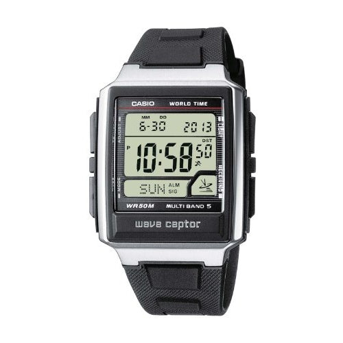 Casio Funk Armbanduhr WV-59E-1AVEF (L x B x H) 48.3 x 39 x 12.5 mm Silber Gehäusematerial=Edelstahl, Resin Material (Armband)=Resin (WV-59E-1AVEF) afbeelding 5