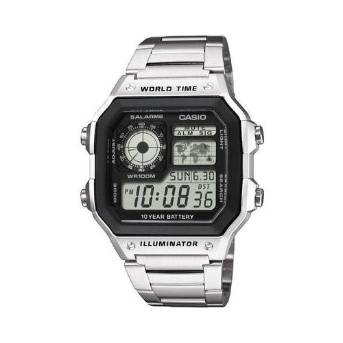 Casio Armbanduhr AE-1200WHD-1AVEF (B x H x T) 42.1 x 45 x 12.5 mm (AE-1200WHD-1AVEF) afbeelding 1