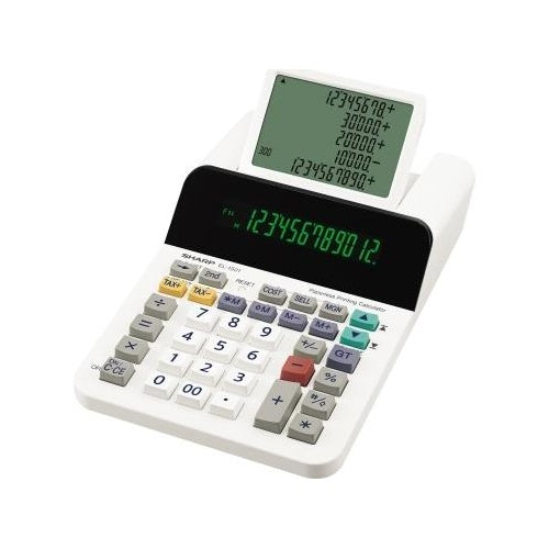 SHARP EL-1501 Tischrechner weiß (SH-EL1501) - 4974019159423 - image 1