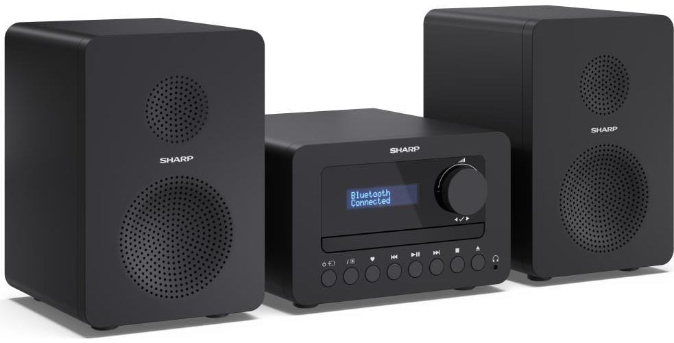 Sharp TOKYO DAB+ HI-FI Micro System Heim-Audio-Mikrosystem 40 W Schwarz (XL-B520DBK) afbeelding 1