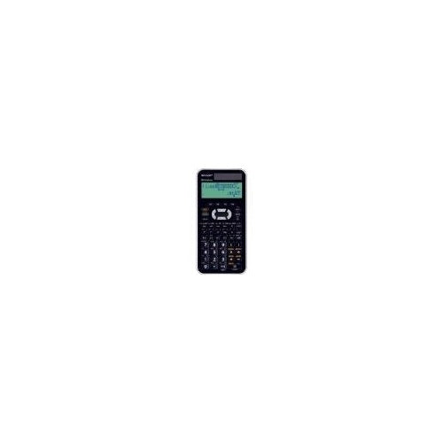 SHARP Schulrechner EL-W550 XG, Solar- / Batteriebetrieb 4-zeilig, 12-stellig, Wertetabellen, 44 metrische Umrechnun- - 1 Stück (EL-W550 XG) - 4974019827292 - image 1