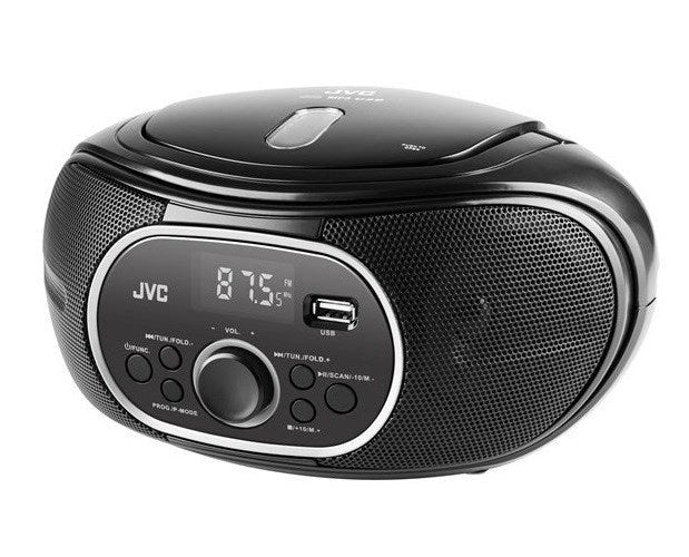 JVC radio RD-E221B Boombox black afbeelding 1