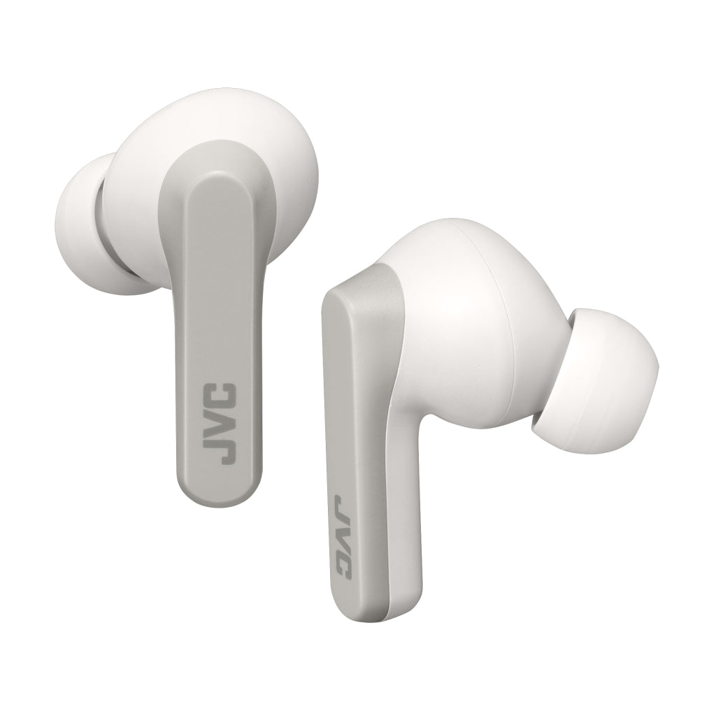 JVC HA-A9T-W In-Ear Earbuds White - Wireless - 30 Hours Playback
