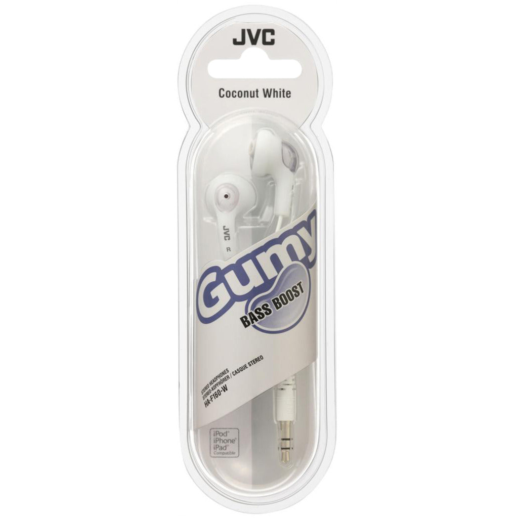 JVC In-ear HA-F160 White Headphones