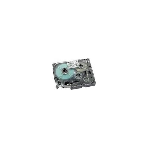 Brother TZ221 - Schwarz auf Weiß - Rolle (0,9 cm x 8 m) laminiertes Band - für P-Touch PT-1080, 1090, 1230, 1290, 18, 2030, 2430, 2730, 3600, 7100, 9700, 9800, PT-GL-200 (TZ221) - 4977766052252 - image 1