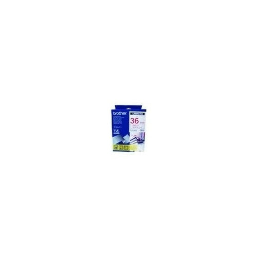 Brother - Laminiertes Band - Rolle (3,6 cm) - 1 Rolle(n) - für P-Touch PT-3600, 550, 9200, 9400, 9500, 9600, 9700, 9800, P-Touch R RL-700 (TZ-262) afbeelding 1