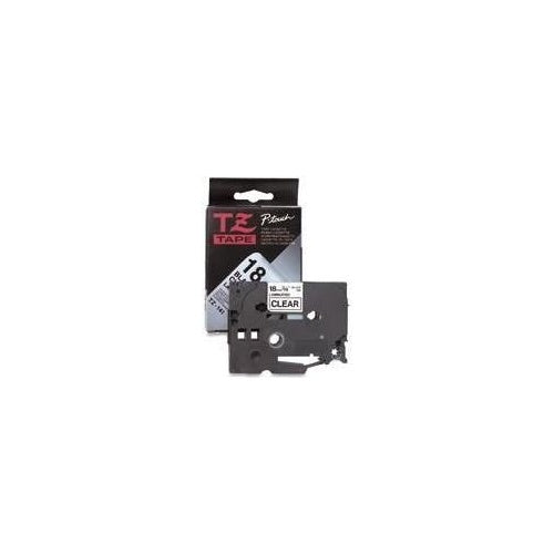Brother Tape Black On Clear 18mm (TZS141) afbeelding 1