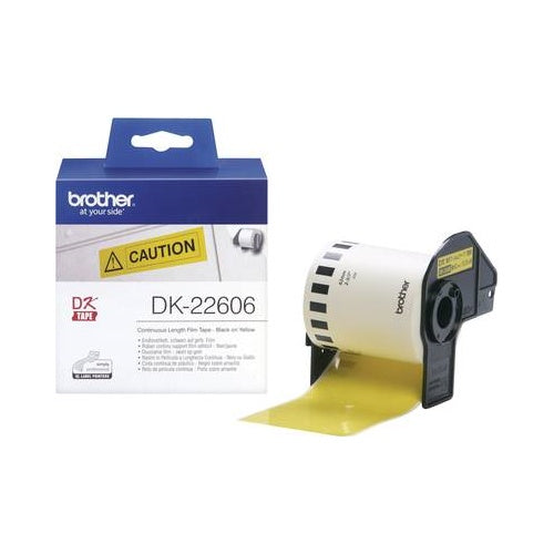 Brother DK-22606 - Folie / Film - Gelb - Roll (6,2 cm x 15,2 m) (DK-22606) afbeelding 1