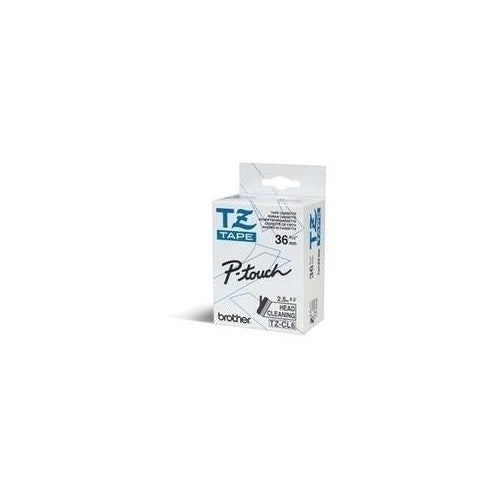 Brother TZeCL6 - Rolle (3,56 cm x 7,99 m) 1 Rolle(n) Reinigungsband - für P-Touch PT-3600, 530, 550, 9200, 9400, 9500, 9600, 9700, 9800, D800, P900, P950 afbeelding 1