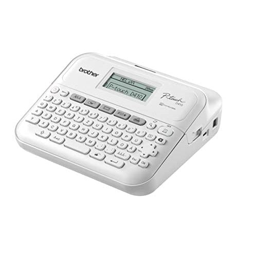 Brother P-Touch PT-D410 - Beschriftungsgerät - s/w - Thermotransfer - 18 mm Breite - 180 dpi - bis zu 20 mm/Sek. - USB - Cutter - 5-zeiliger Druck, Druckvorschau, Spiegelschrift, Vertikaler Druck - Grau, weiß (PTD410RG1) afbeelding 5