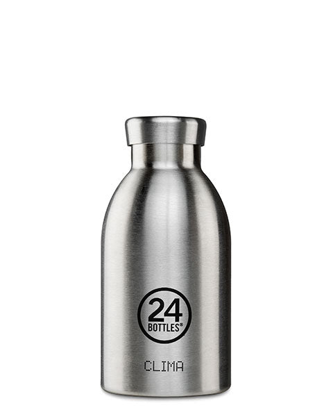 24Bottles Clima Bottle Brushed Steel, 330 ml, Model 000090