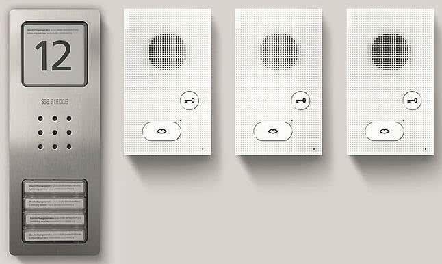 Audio Set CAB 850-3 E/W Basic Brushed Stainless Steel (210008744-00)