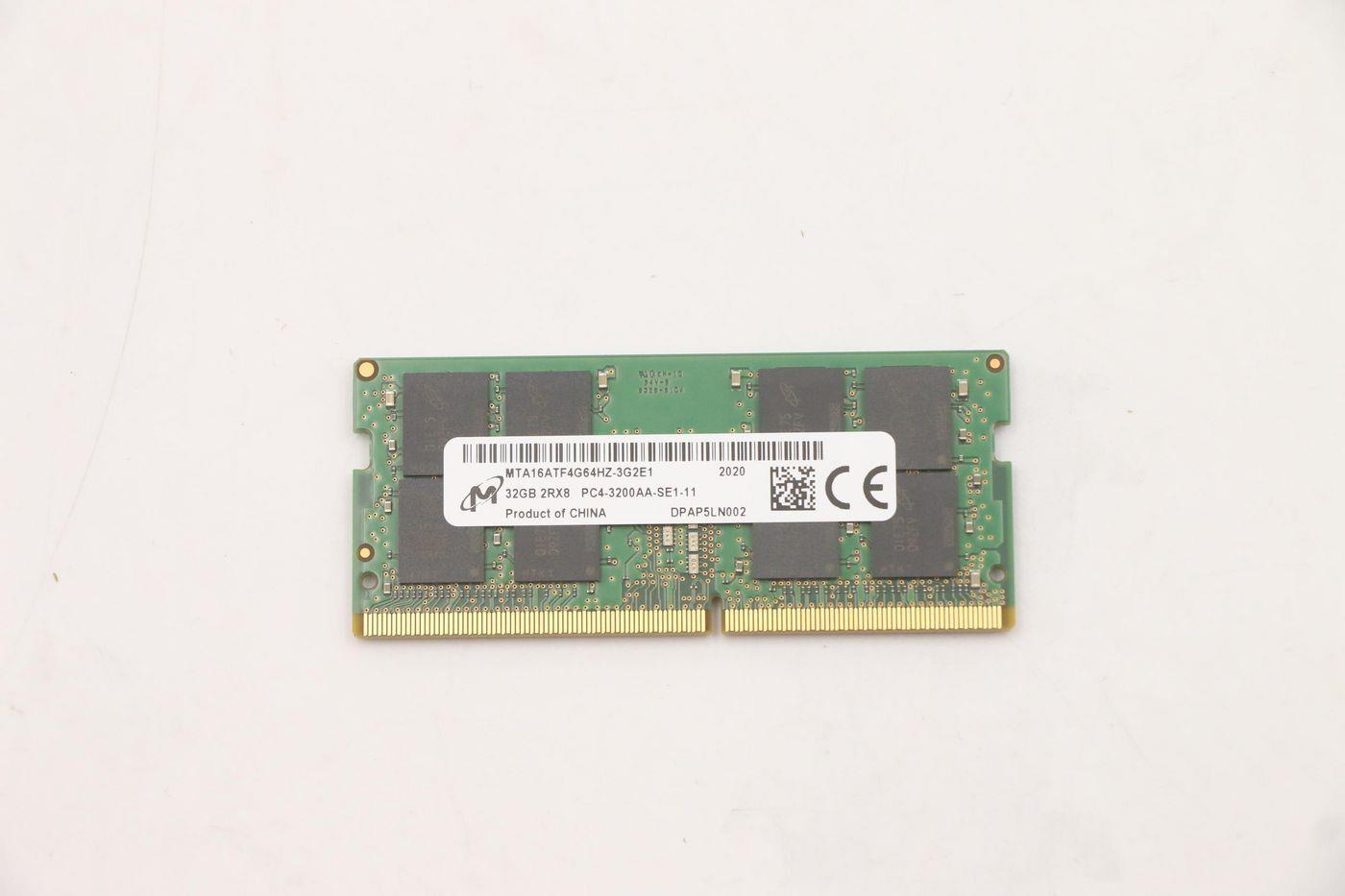 Lenovo SODIMM 32GB DDR4 3200 MICRON - 5M30V06807