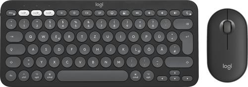 Logitech Pebble 2 Combo for Mac Keyboard and Mouse - Wireless + Bluetooth QWERTZ