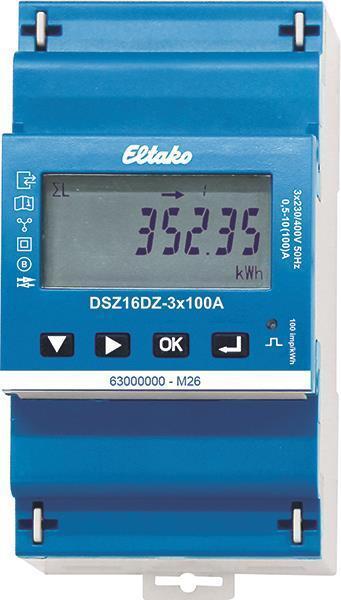 Eltako DSZ16DZ-3x100A MID Direct Measuring Device 28380316