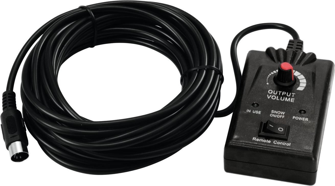 EUROLITE Remote Control for Snow 7001 Snow Machine - 4.5 m Cable